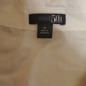 East 5th Cream Blouse